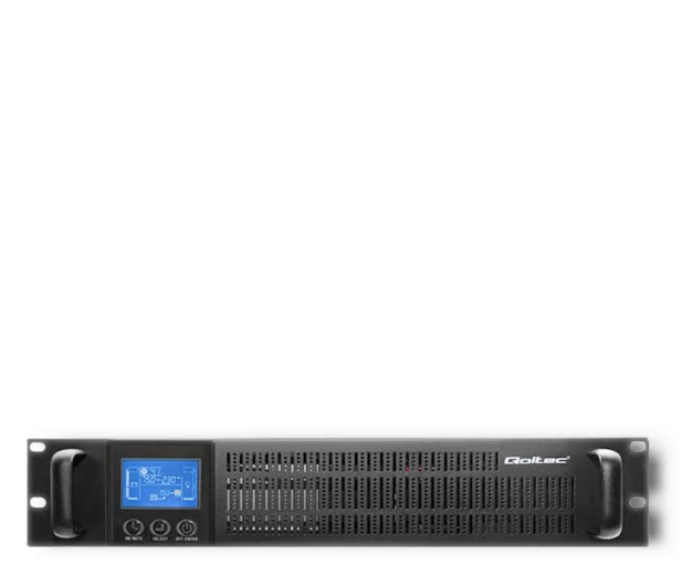 QOLTEC UPS RACK | 3kVA | 2400W | LCD 53947 - 1180145 - zdjęcie 3